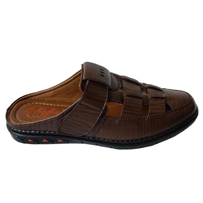 Dép bít đầu rọ nam da bò cao cấp BIGBEN SB58