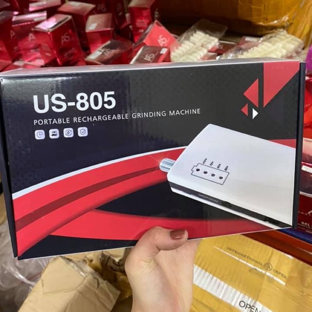 Máy mài móng tay mini tích điện BẾP NHÀ BEAR US-805