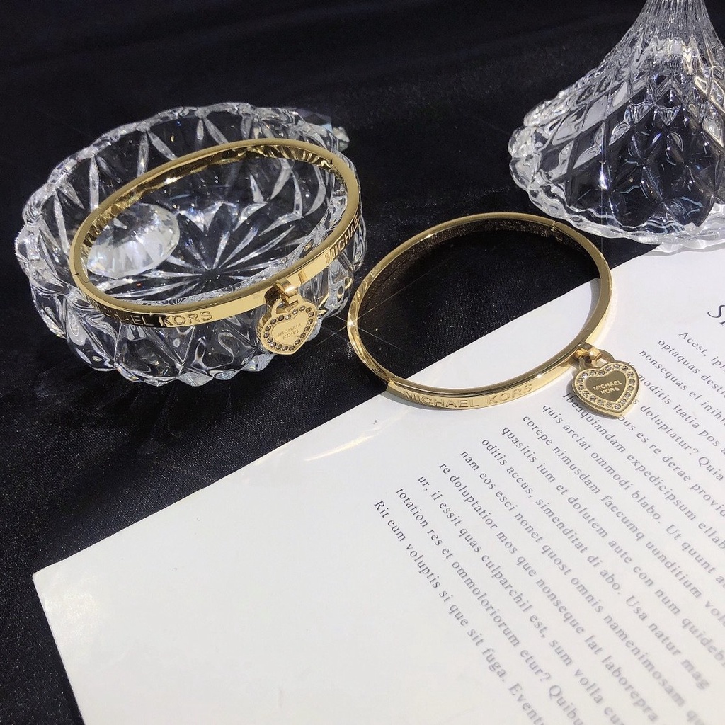 Vòng Tay Michael Kors Thép Titan Thời Trang Cho Nữ