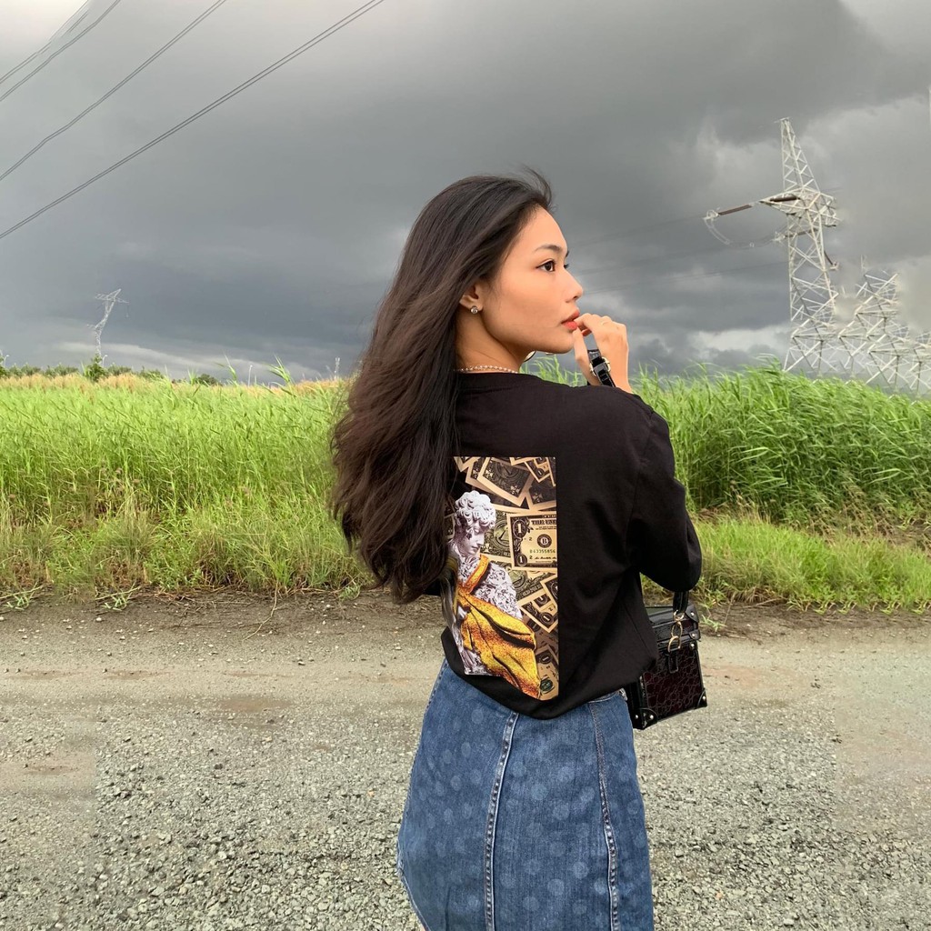 Áo thun nam nữ unisex YOUNG MONEY , áo phông tay lỡ form rộng chất cotton dày mát co  dãn | BigBuy360 - bigbuy360.vn