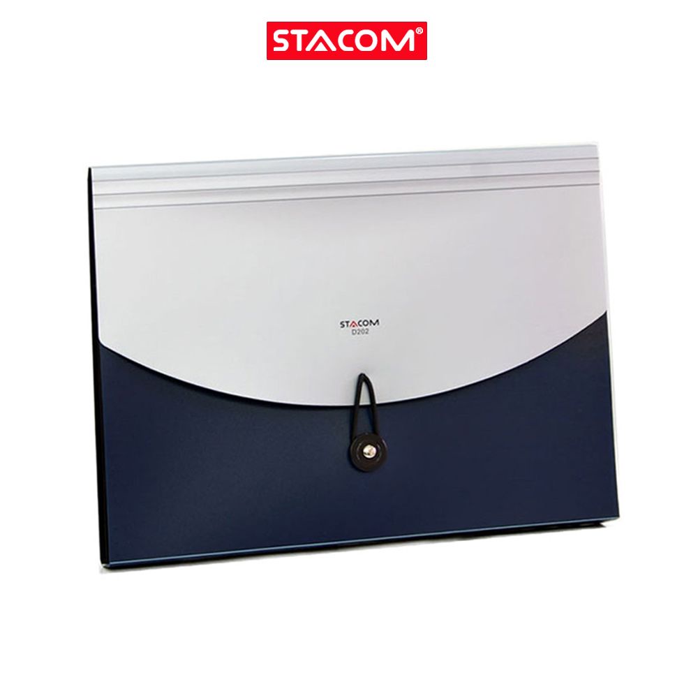 ( 5 Cái ) Túi Đựng Hồ Sơ Stacom 6 Ngăn Mở Rộng D202 Camshop