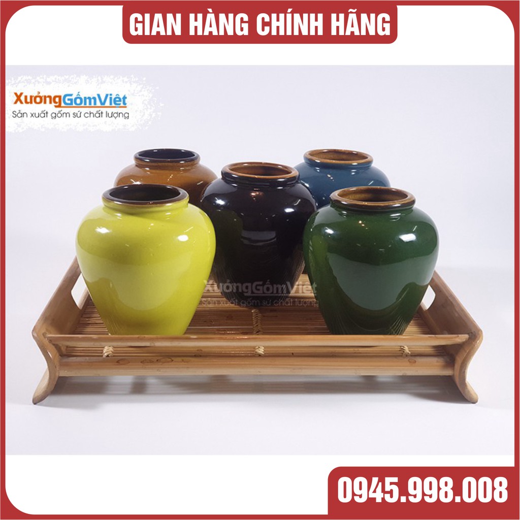 LU UỐNG BIA- TRÀ SỮA HIỆN ĐẠI CAO CẤP 400ML-GỐM SỨ BÁT TRÀNG-HÀNG ĐẸP CHẤT LƯỢNG -XƯỞNG GỐM VIỆT