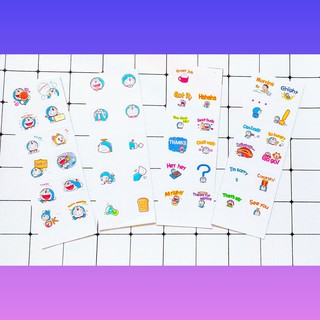 1 tấm sticker Doraemon <3