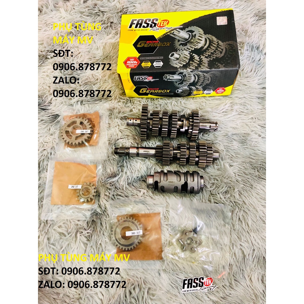 Bộ số 6 số FASSTek dành cho EX135/150. Yêu Thích ❤️❤️❤️