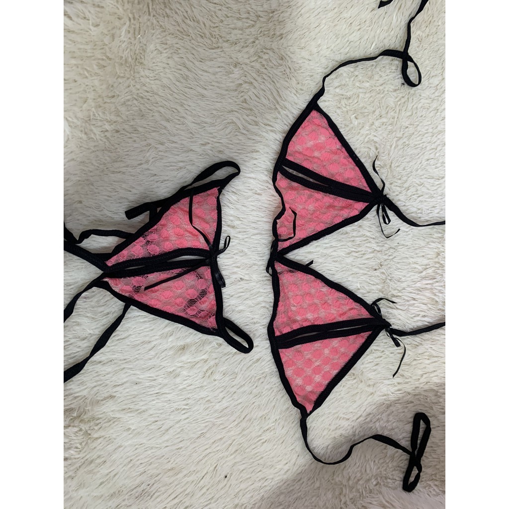 set đồ lót dây ren hai món gợi cảm cho nàng lọt khe | BigBuy360 - bigbuy360.vn