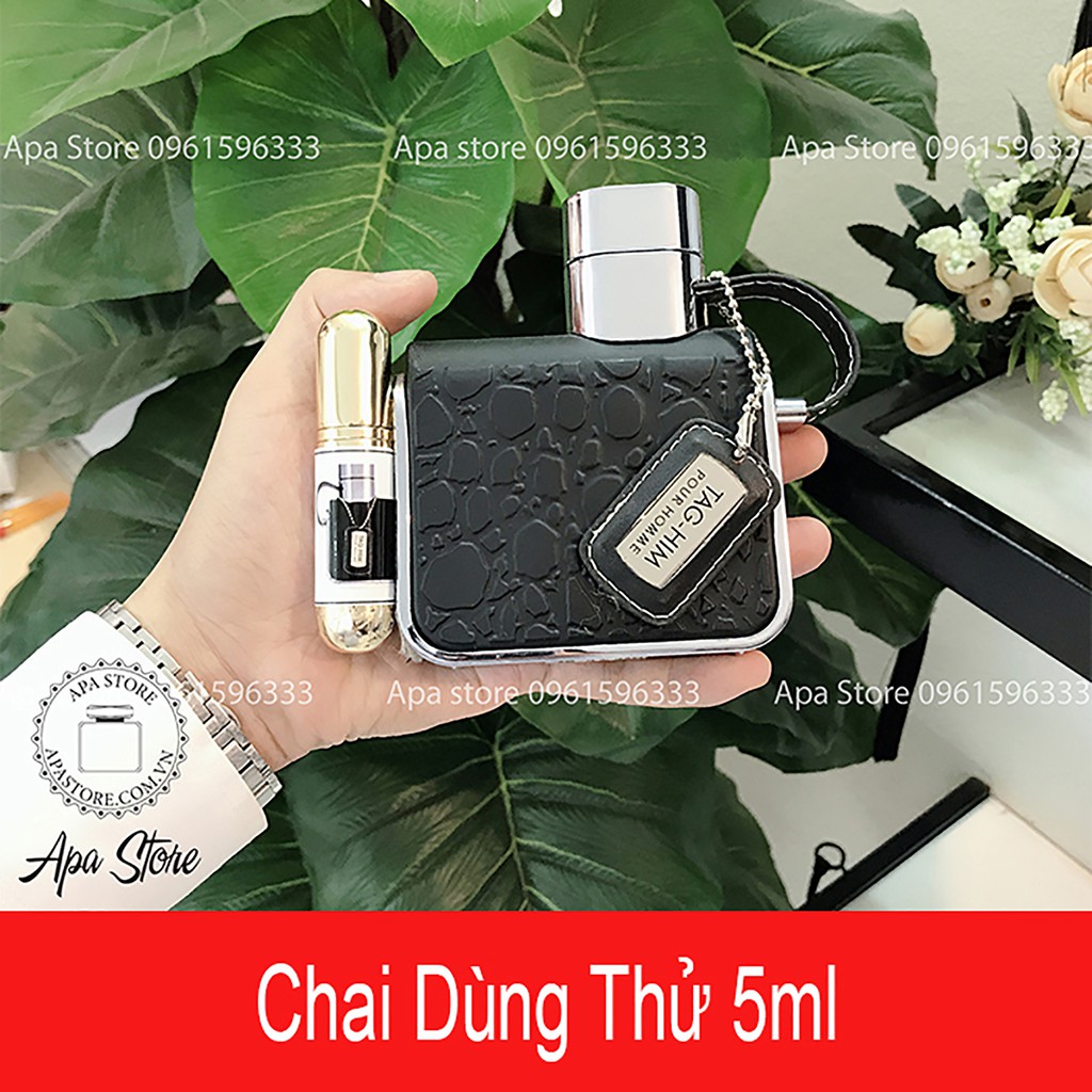 Nước Hoa Nam Tag-Him Pour Homme Chai 10ml | BigBuy360 - bigbuy360.vn