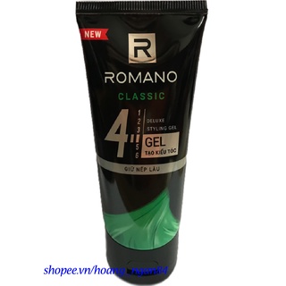 Gel Vuốt Tóc 150g Romano Classic Giữ Nếp Lâu.