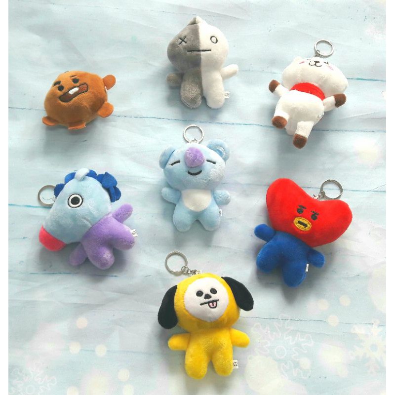 Móc Khóa Thú Bông BT21