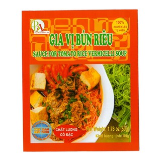 Combo Sốt Gia Vị Bún Riêu 50gr