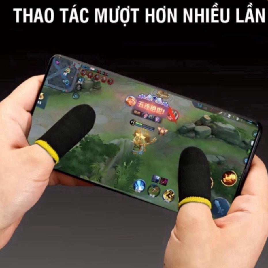Bao tay chơi game chính hãng BOROFONE, hỗ trợ cảm ứng mượt hơn, chống mồ hôi tay