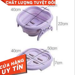 Chậu Ngâm Chân Massage Gấp Gọn