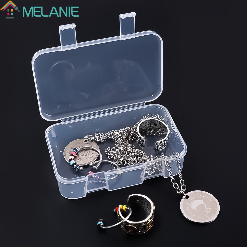 Hộp Nhựa Mini Hình Chữ Nhật Đựng Đồ Đa Năng