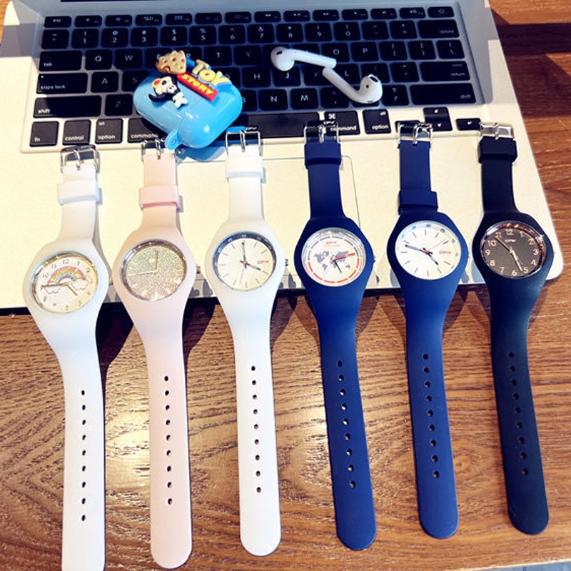 Đồng hồ nữ,TPIV chính hãng dây đeo silicol mặt tròn | BigBuy360 - bigbuy360.vn