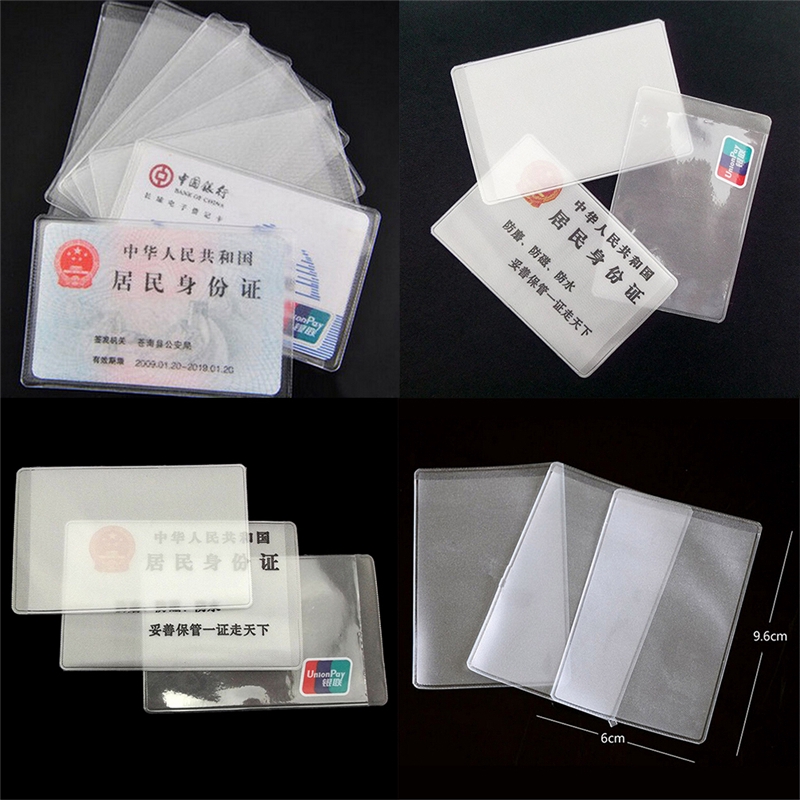 Set 10 bao nhựa trong suốt đựng thẻ