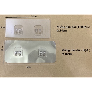 [SaLe 102%] Miếng Dán Thay Thế Loại ĐÔI BẠC ( KT 7x16cm) .LV!!!