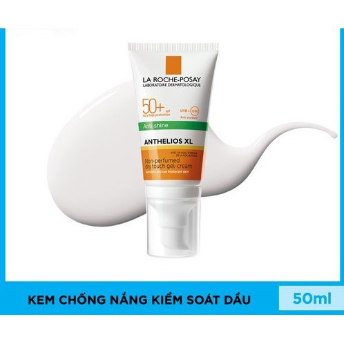 Kem Chống Nắng Kiểm Soát Nhờn Bảo Vệ Da Dưới Tia UVA SPF 50+ La Roche-Posay Anthelios XL Dry Touch 50ml - Khongcoson