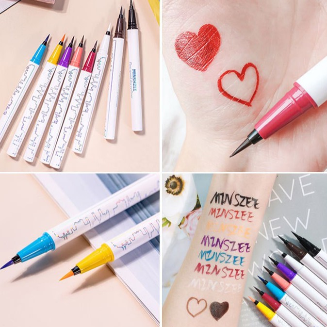 Bút Kẻ Mắt Dạng Lỏng Nhiều Màu Tùy Chọn Chống Nước Lâu Trôi Không Nhòe | BigBuy360 - bigbuy360.vn