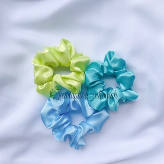 Buộc tóc vải - Scrunchies lụa hot trend