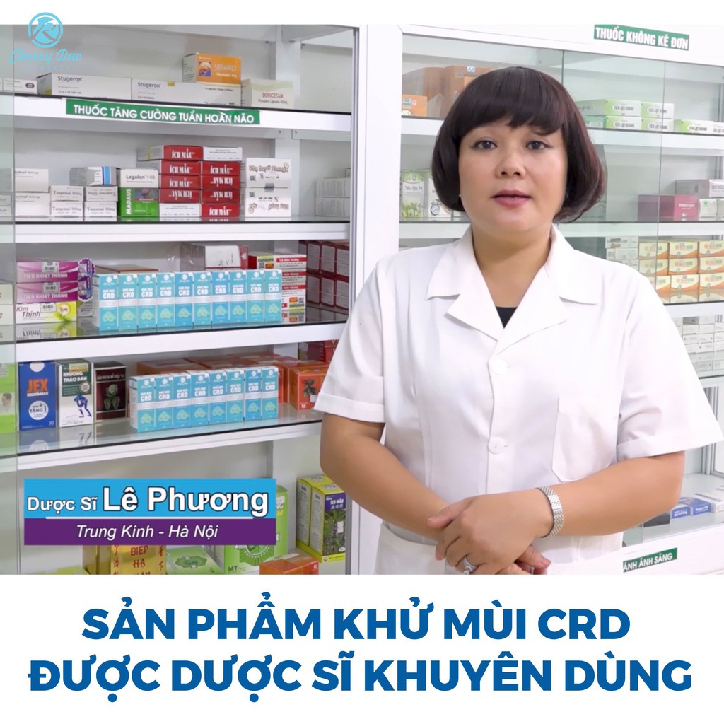 Khử mùi hôi nách thâm nách CRD - Khử mùi hôi chân - Chống mồ hôi tay