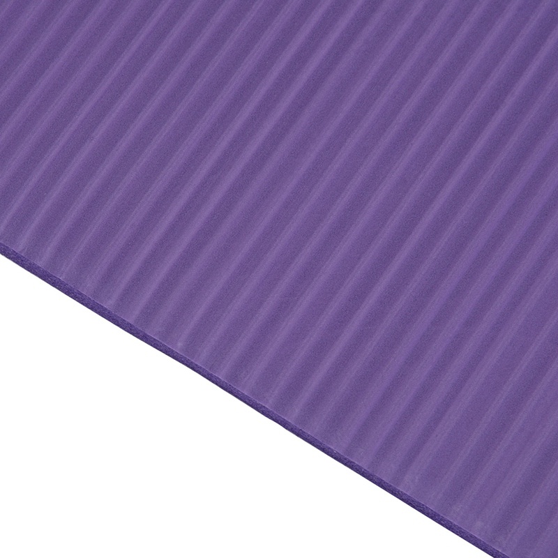Thảm Tập Yoga Chống Trượt Màu Tím Dày 15mm