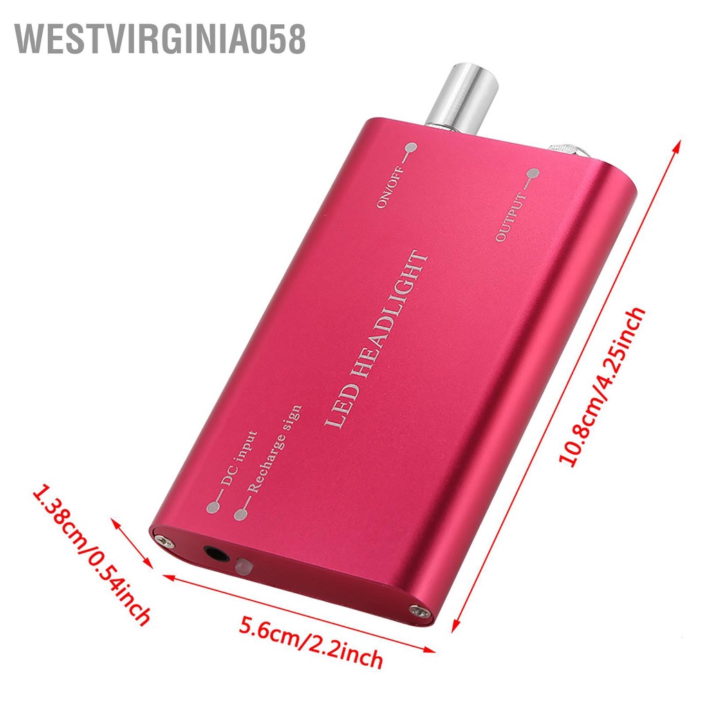 Có thể bán buôn 1 chiếc Đèn pha Nha khoa Di động LED Sáng cho sĩ phẫu thuật Kính lúp Westvirginia058 Hàng giao ngay