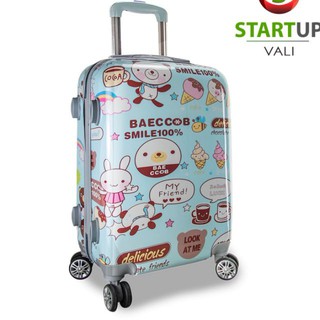 HOT Vali nhựa thời trang size 20/24 inch đủ hình chính hãng STARUP bảo hành 2 năm