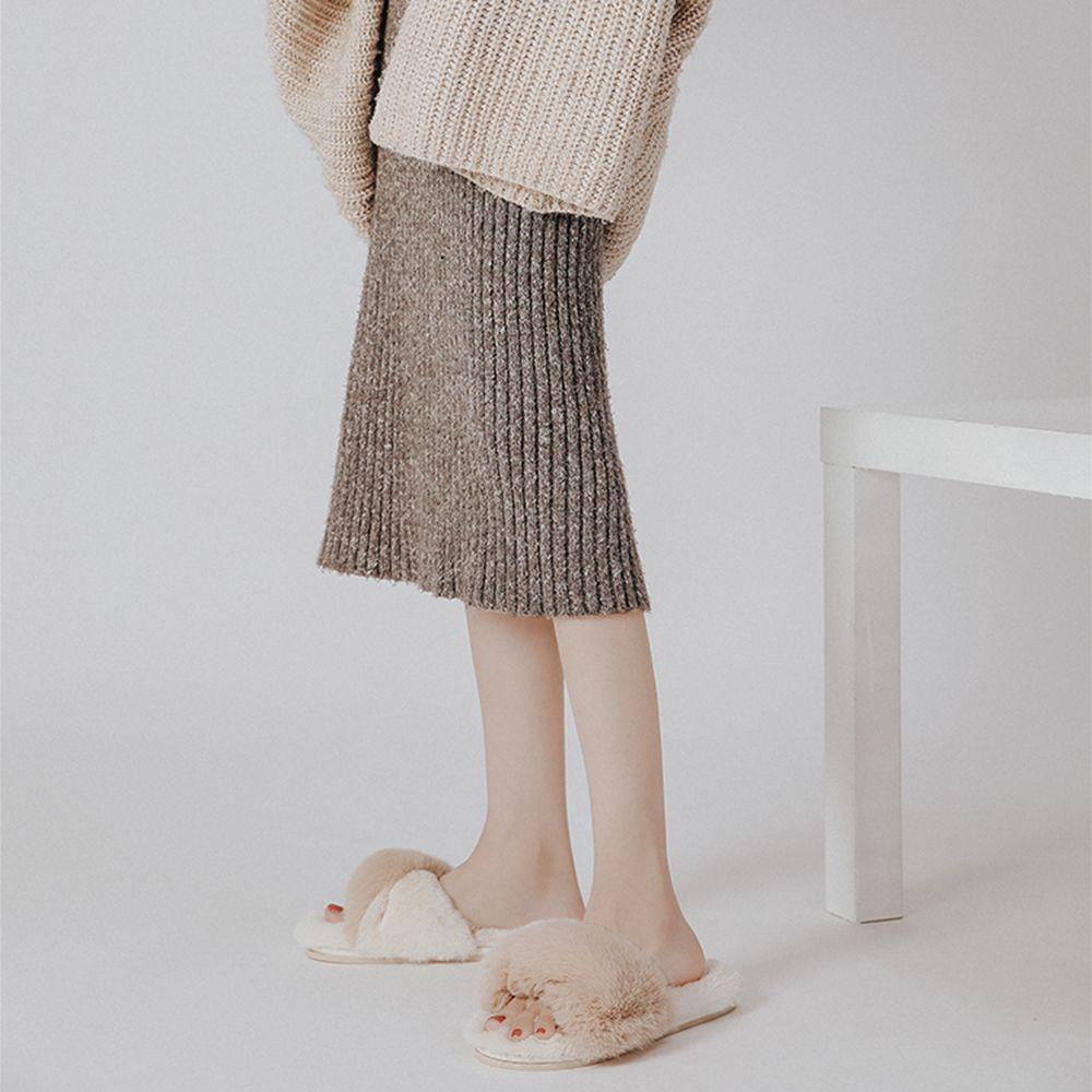.Dép Bông Đi Trong Nhà Mềm Mại Thời Trang Mùa Đông Cho Nữ