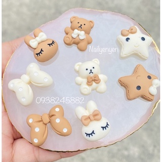 Set phụ kiện trang trí móng