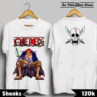 ⚡️FREESHIP⚡️Áo Thun In Hình Shank Tóc Đỏ Cực Ngầu - Áo thun One Piece