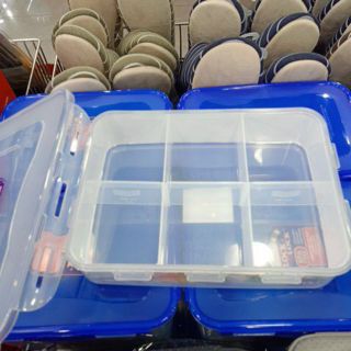 Hộp bảo quản thực phẩm, hộp nhựa chia ngăn lock&lock HPL832C 2.7L