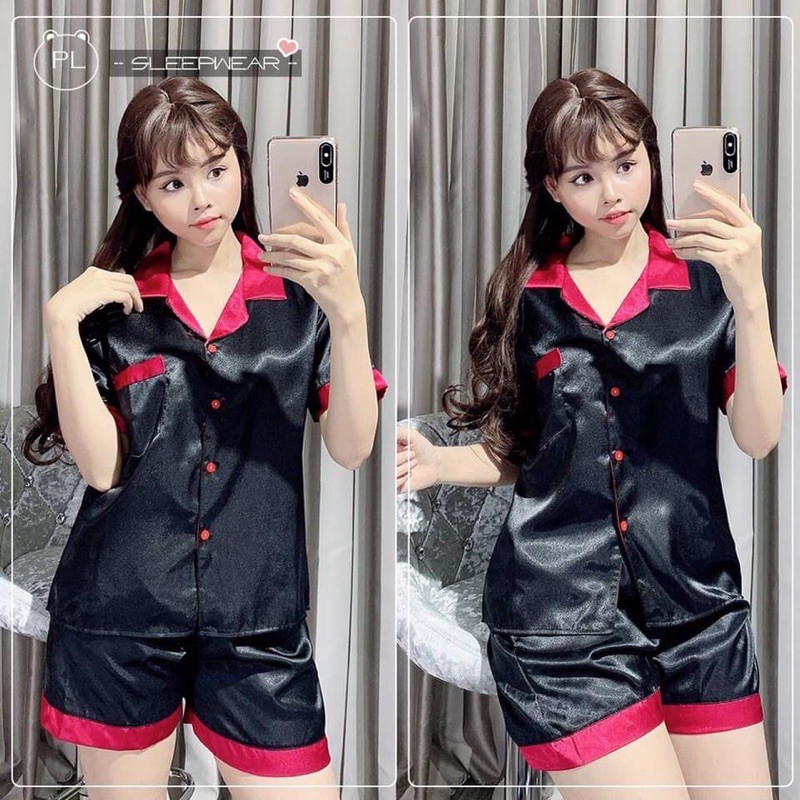 BỘ NGỦ PHI LỤA PHỐI NGẮN CỰC MÁT