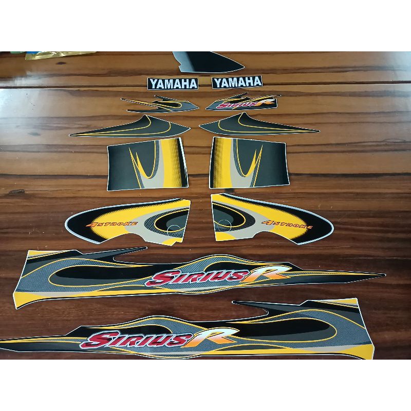 Bộ tem sirius đời đầu 2006 màu vàng đen
