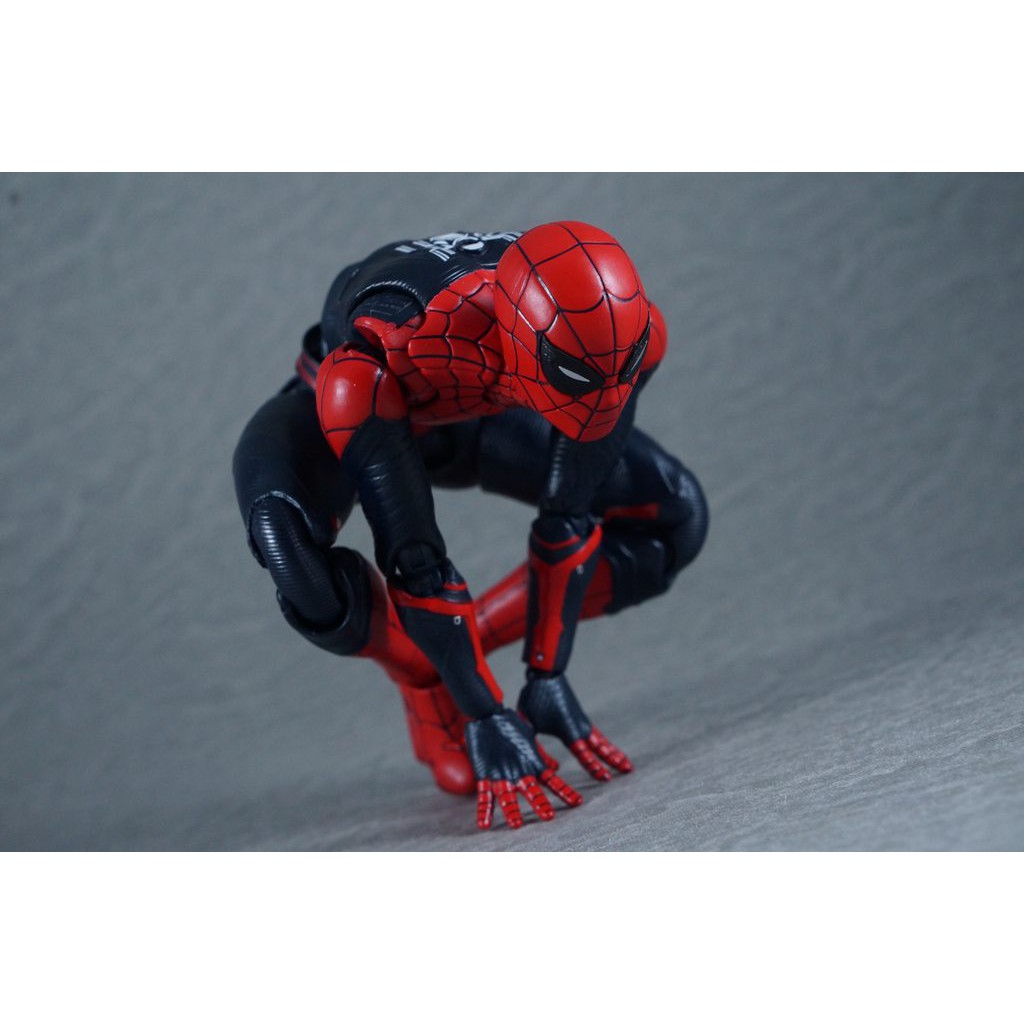 Mô hình SHF Spider Man Far From Home Upgraded Suit Marvel 15cm (BL)