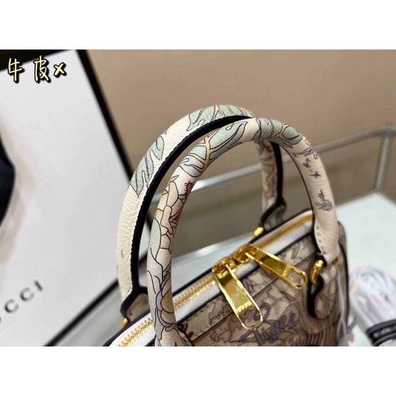 Túi xách Gúcci 1955 sz 21 dáng hến hoạ tiết mới hàng xưởng trung
