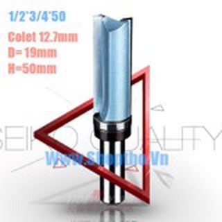 Mũi phay tideway phay thẳng - bi trên h=50mm