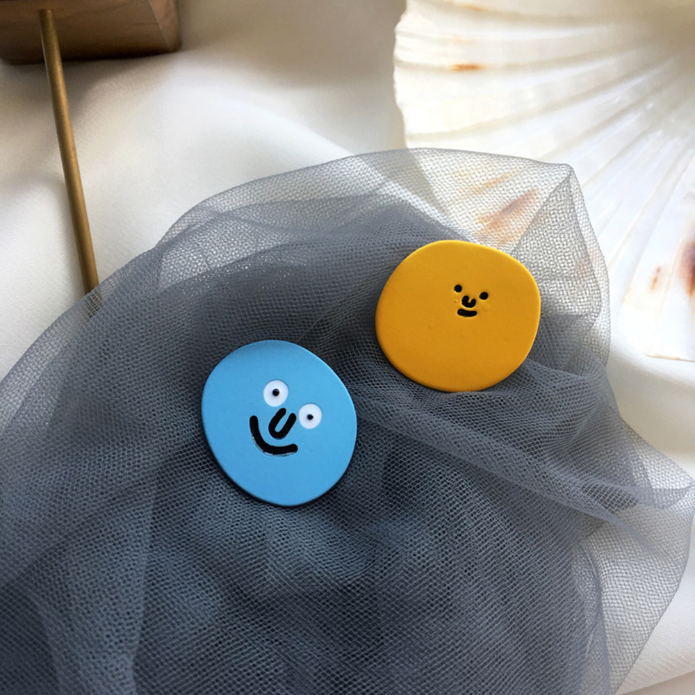 Bông Tai Mạ Bạc 925 Thiết Kế Đơn Giản Xinh Xắn Cho Nữ