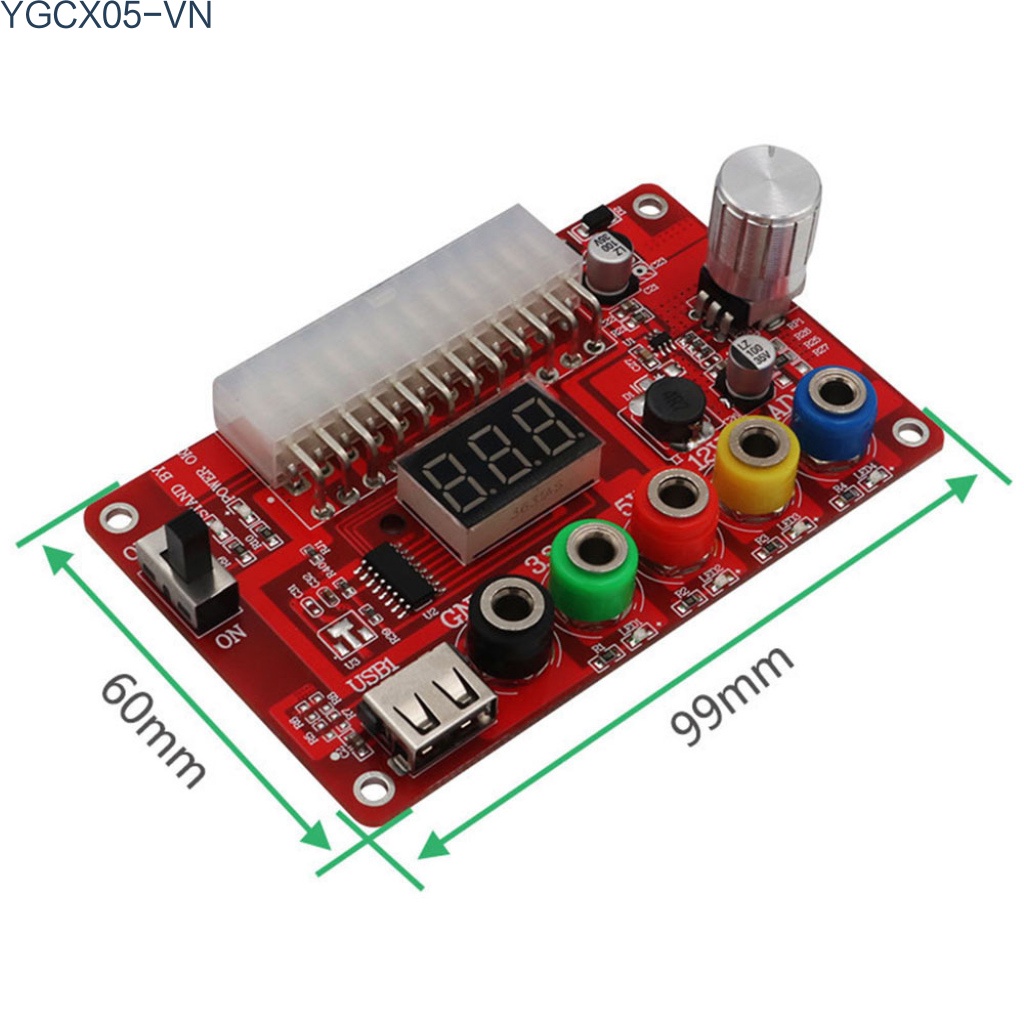 Bảng Mạch Nguồn Điện Atx 24 Pin Hỗ Trợ Kết Nối Nguồn 3.3v / 5v / 12v 1.8v-10.8v | BigBuy360 - bigbuy360.vn