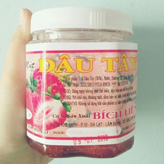 Mứt dâu tây, hũ 400gam