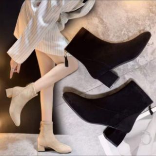 Boot cổ ngắn lót nhung
