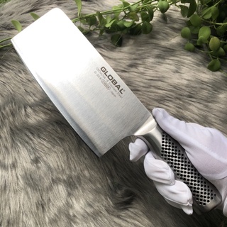 Dao chặt xương chính hãng global, nặng 450g, dài 30cm, dày 3.5li, sắc bén, không rỉ