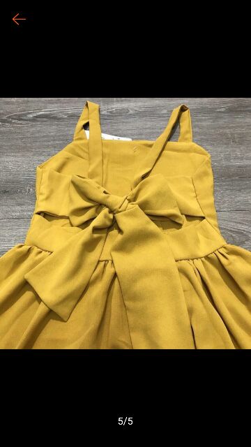 Váy gai dây có nơ lưng, còn duy nhất màu hồng, có thể diện đy biển đy chơi ........................... | BigBuy360 - bigbuy360.vn