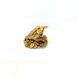 CÓC NGẬM ĐỒNG TIỀN 8x12 cm nặng 600gr chất liệu bằng đồng 💯 cóc phong thủy tài Lộc cho gia đình