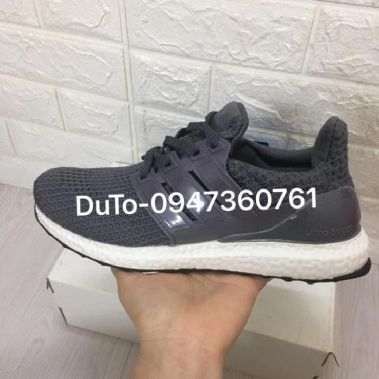 Tết Xả Mới - [SALE SỐC-FULLBOX] Giày ultra boost 2.0 Xám size 36->43 NAM NỮ AL6 * . ' < 45h