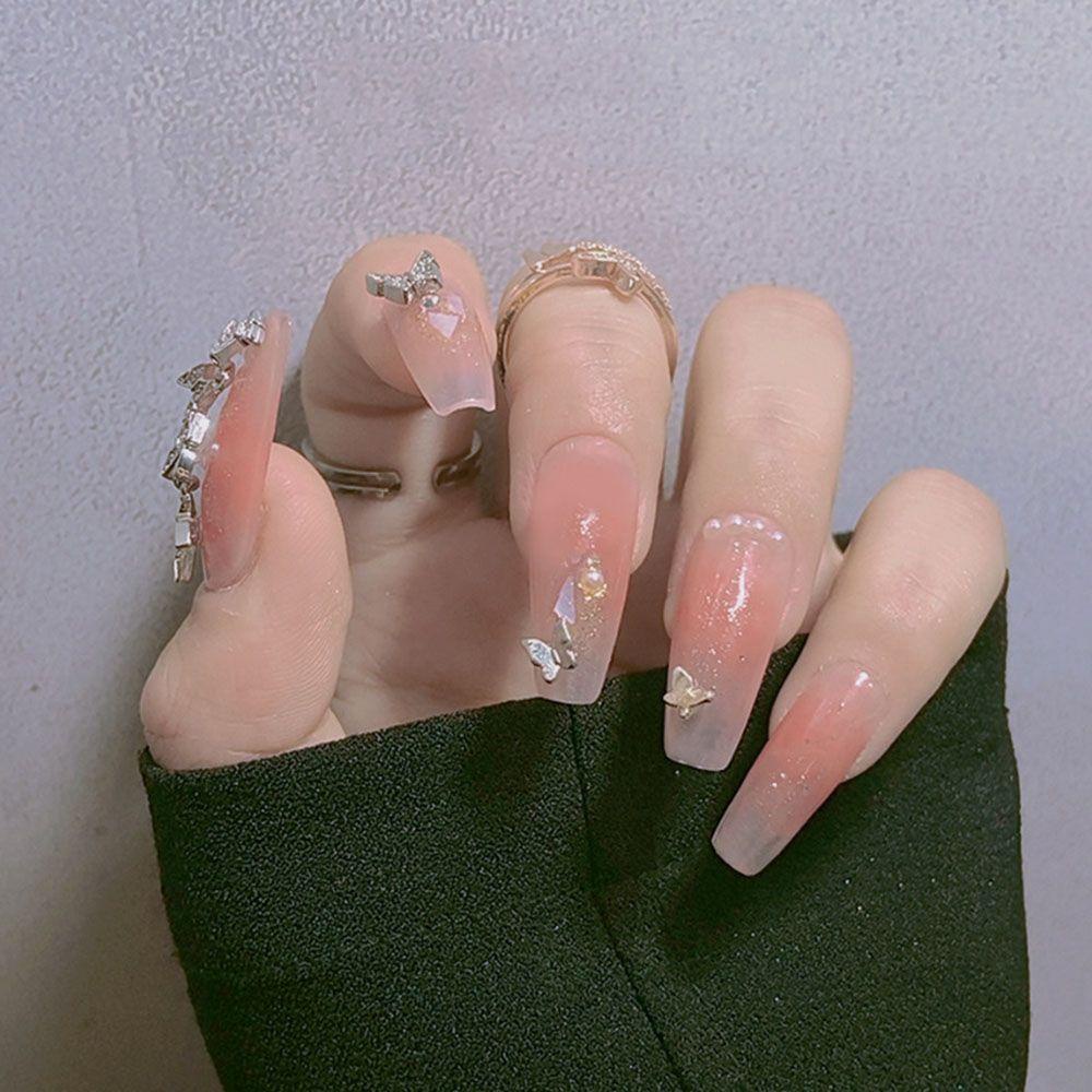 Phụ Kiện Trang Trí Móng Tay Nghệ Thuật 3D Bằng Hợp Kim Thời Trang Nhật Bản DIY