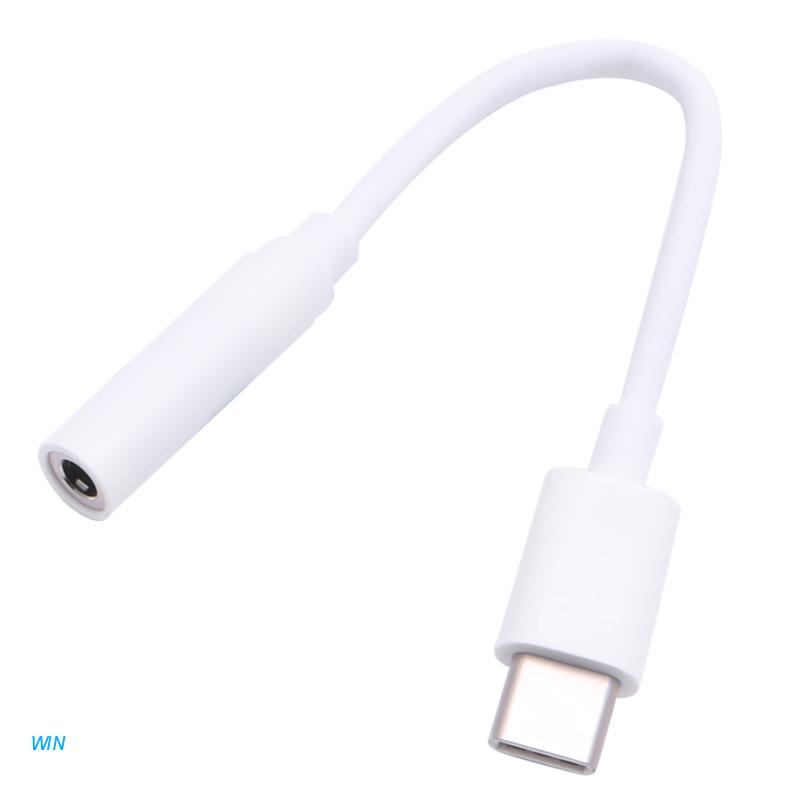 Dây Cáp Chuyển Đổi Âm Thanh Usb 3.1 Type C Đầu Cắm Sang Lỗ Cắm 3.5mm Cho Tai Nghe