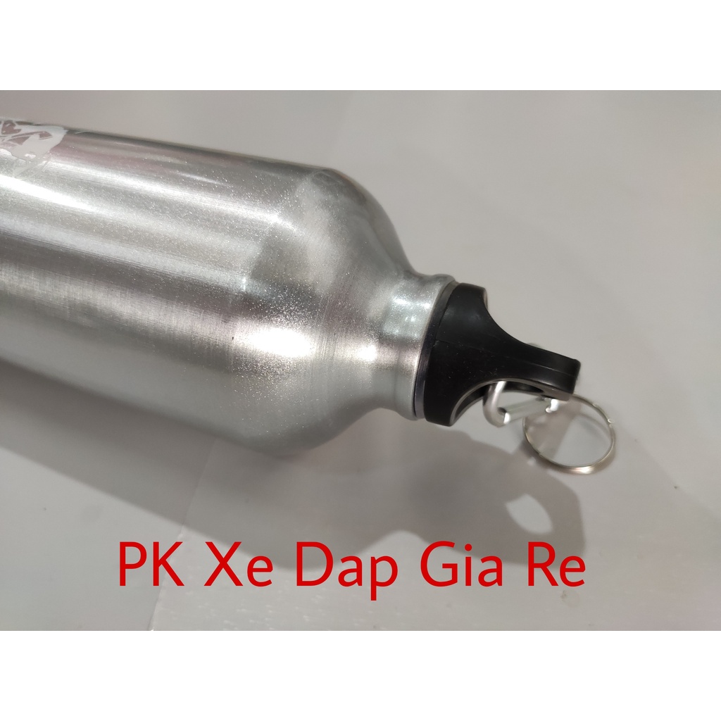 Bình nước nhôm 750ml cho xe đạp, Bình nước xe đạp nhôm Sport Pot 750ml