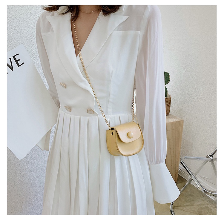 Túi Mini Nhỏ Đeo Chéo Da Trơn Thời Trang