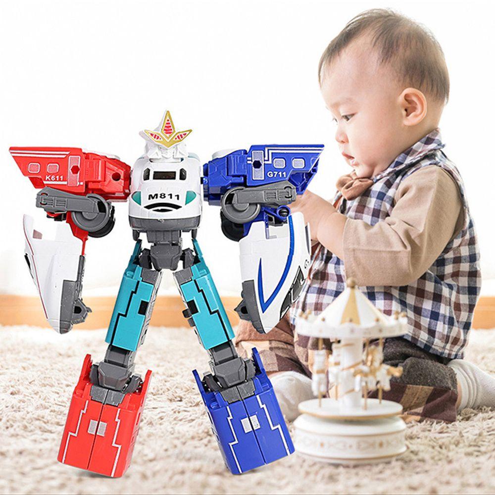 Mô Hình Lắp Ráp Robot Biến Hình Cơ Thể Người Mới Cho Bé