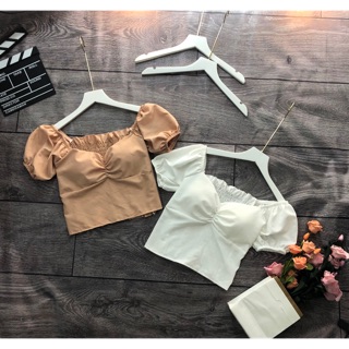 Áo croptop nhúng ngực