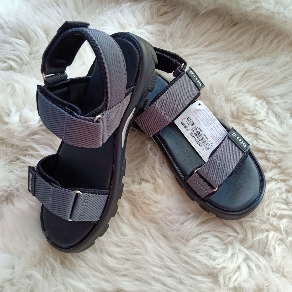 Sandal nam học sinh quai ngang đế ma sát tốt